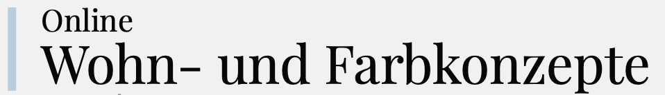 Wohnkonzepte und Farbkonzepte von simple space