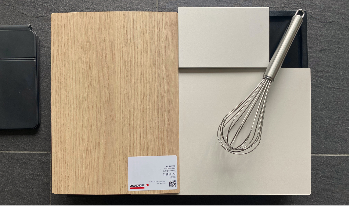 Interior Design Projekt - Farb- und Material-Konzept Küche