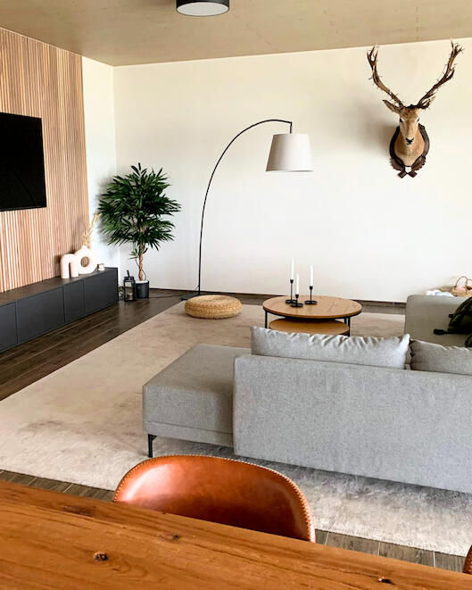 Interior Design Projekt - Moderner Chalet Stil