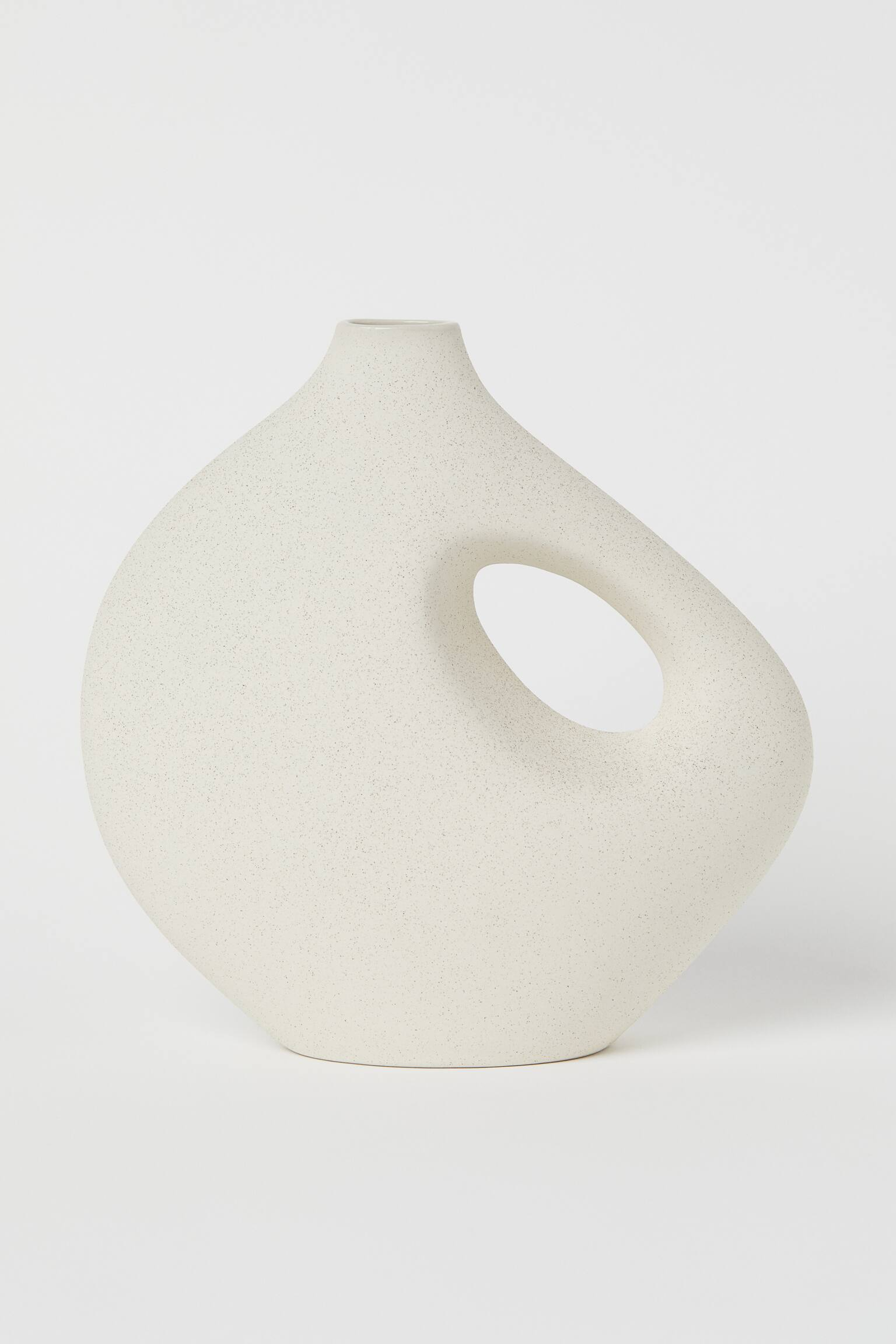 Vase aus Steingut von H&M